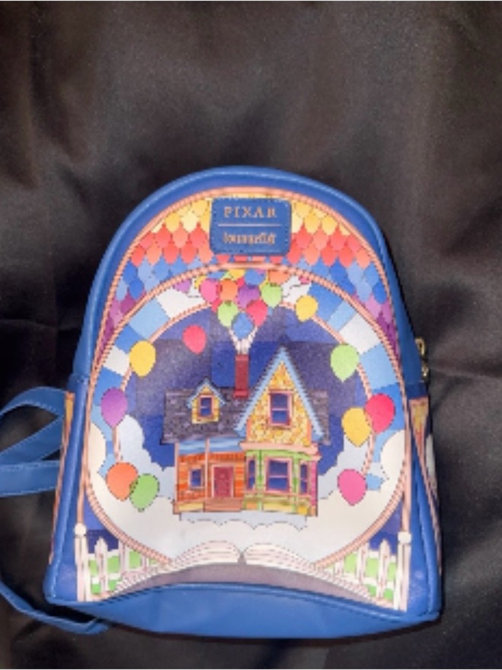 Loungefly Blue Up Balloon House Mini Backpack